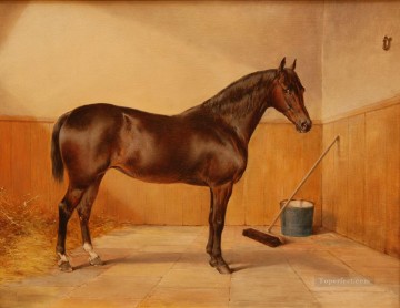 study of an apostle 2 Ölbilder verkaufen - Pferd an Scheune